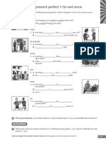 Grammar: Present Perfect + For and Since