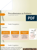 Procedimientos en Pediatría