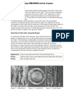 Bearing Smearing and Its Causes