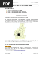 Fiche (12) - Traitements Sur SRTM