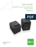 User Guide: NCR Realpos 7199 Thermal Receipt Station Printer