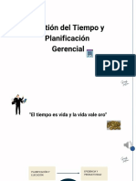 Gestión Del Tiempo y Planificación Estratégica