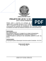 PROJETO DE LEI N.º 3.161, DE 2021: (Do Sr. Cezinha de Madureira)