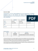 ERA1209-003 Clarification About Responsibilities For Populating ERADIS