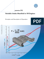 SSP 212 Varible Intake Manifolds in VR Engines