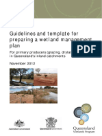 Guidelines Template For Preparing Wetland Management Plan 21-1-13