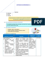 E1 A2 SESION MAT. Reconocemos El Estado de Los Espacios Educativos Que Tenemos y Los Recursos y Materiales Con Los Que Contamos.