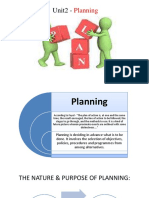 Unit2 - : Planning