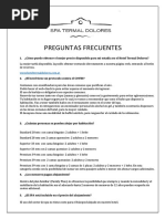 Preguntas Frecuentes