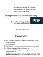 Managerial and Financial Accounting