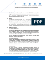 Programa de Capacitación Al Personal de Mantenimiento Eléctrico IKIAM Final