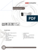 DS-2CD3645G0-IZS Caméra Bullet Réseau À Focale Variable IR 4 MP