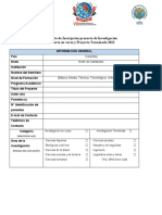 Formato Proyecto en Curso o Terminado