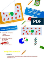 SD 03 - Co Mposição Q Uímica Dos Seres V Ivos Introdução A Bioquím Ica (Água e S Ais Minera Is)