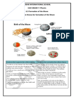 6.3 Formation of The Moon