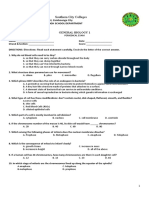 Genbio1 Exam 2 Print To Be Send