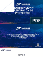 Identificación de Proyectos 1