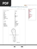 Suzuki Grand Vitara 1.6 1998-2005 G16B Car Repair Manual