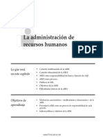 Administración de Recursos Humanos. El Capital Humano de Las Organizaciones (Idalberto Chiavenato)