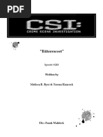 CSI 12x03 - Bittersweet