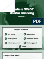 Analisis SWOT Usaha Basreng - XII TKRO 1-1