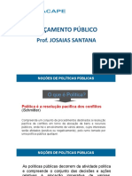 Orçamento Público: Prof. Josaias Santana