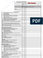 Functional Area Staffing: Preparing For Opening Checklist