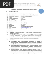 Silabo de Gestión de Empresas en Comunicacion S-I-2022