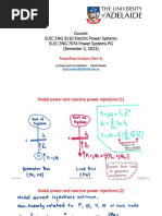 Course: ELEC ENG 3110 Electric Power Systems ELEC ENG 7074 Power Systems PG (Semester 2, 2022)