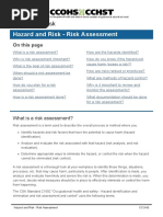 Risk Assessment