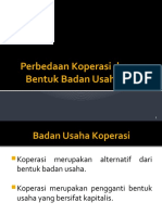 Materi 8. Perbedaan Koperasi Dan Badan Usaha Lainnya