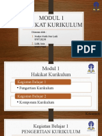 Modul 1 Hakikat Kurikulum: Kelompok 1