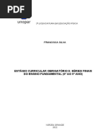 Estágio Curricular Obrigatório Ii: Séries Finais Do Ensino Fundamental (6º Ao 9º Ano)