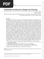 Sustainable Development - 2012 - Keitsch - Sustainable Architecture Design and Housing