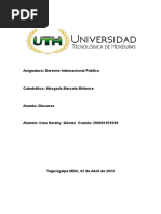 Discurso Sobre El Agua A La ONU