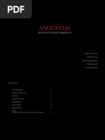 Angústias: Proyecto Performático