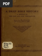 A Brief Bible History A Survey of The Old and New Testaments J Gresham Machen (1922)