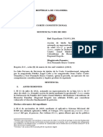 República de Colombia: y Mediante La Apoderada Juana, Contra La Defensoría de Familia Del