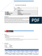 Plan Anual de Tutoria - 2022 - Ciclo Vii - Tercero y Cuarto Grado