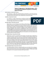 Exploratory Factor Analysis of Approaches To Teaching Inventory Ati Use in An Evidence Based Faculty Development Program For Promoting Active Learning Pedagogical Strategies