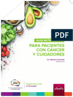 Guia Nutricional para Pacientes Con Cancer y Cuidadores