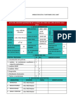 Acta Del Segundo Quimestre de La Junta de Curso Del Año Lectivo 2022-2023