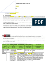 Planificación Anual Sec - Eib.2022: I. Datos Generales