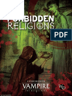 Vampire The Maquerade V5 - Forbidden - Religions