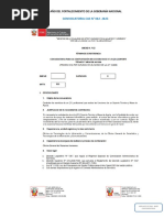 Convocatoria Cas #002-2023: Año Del Fortalecimiento de La Soberanía Nacional