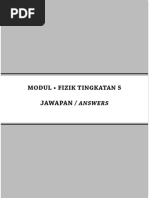 Modul Fizik Tingkatan 5 Jawapan