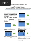 Informe - Compuertas Lógicas 