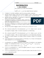 Mathematics: Q PQ I