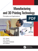 Additive Manufacturingand 3 DPrinting Technology