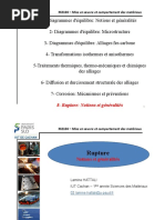 8-Rupture: Notions Et Généralités: M2104 - Mise en Œuvre Et Comportement Des Matériaux